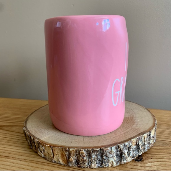 Rae Dunn - I LOVE GRANDMA - Pink Mug - Picture 4 of 7
